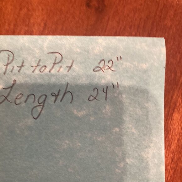 Gloria Vanderbilt purply blue tunic, size large, good used condition - Picture 8 of 8